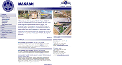 Desktop Screenshot of maksan.com.tr